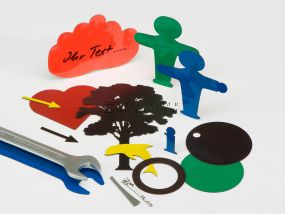 MAGNETETIKETTEN - INDIVIDUELLER ZUSCHNITT