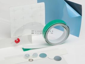 Metal tape for magnets - thin, self-adhesive and can be cut to size