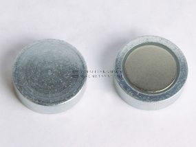 Magnetic system, pot magnet with neodymium magnetic core