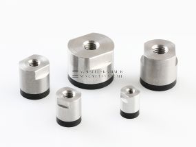 Stainless steel magnet system with internal thread
