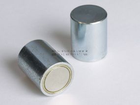 Magnetic system, bar magnet with neodymium magnetic core