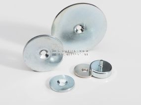 Metal disk with hole