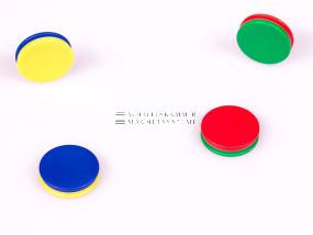 Reversible magnet, D: 25 mm, H: 6 mm, extra strong due to neodymium core