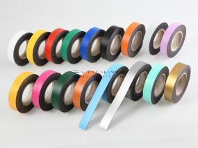 Colored magnetic sheet on roll