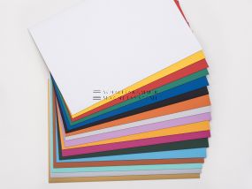 Colored magnetic sheet