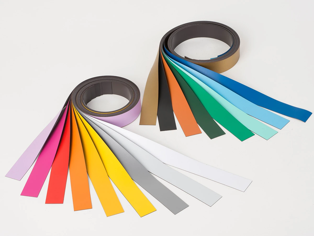 Farbige Magnetfolien