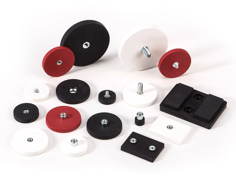 GraviFlex® magnet systems with rubber coating