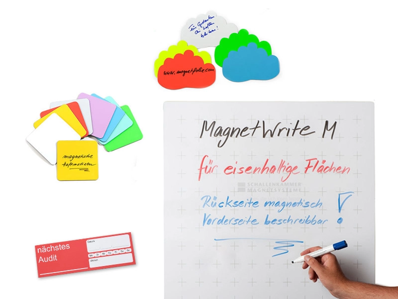 Writable magnetic sheet