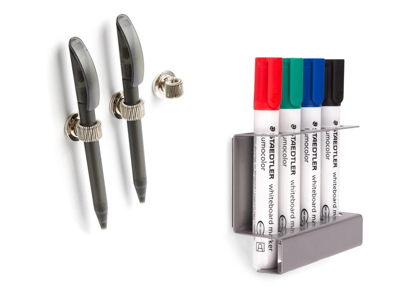 Pens, magnetic pen holders & cleaners