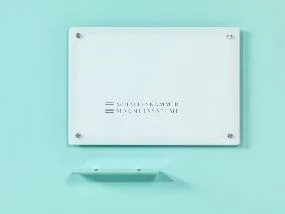 Glas-Whiteboard 