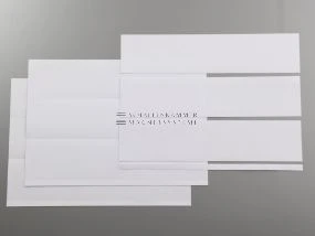 Beschriftungsbogen für Magnettaschen für Palettenregale, H: 67 mm, Format: A4h, weiß