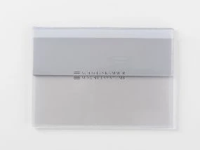 Magnettasche aus Hartfolie für DIN A6 quer, B: 150 mm, H: 105 mm,