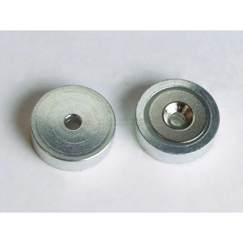 2 Neodym-Ringmagnete N45 – D20x4 Mm, 4,2 Mm Bohrung, Senkung, 7,5 Kg Haftkraft