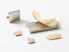 Block magnet, neodymium, self-adhesive