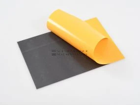 Self-adhesive magnetic foil in sheets