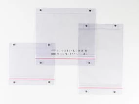 VisuFlex® magnetic pouch, with zip fastener protects against moisture