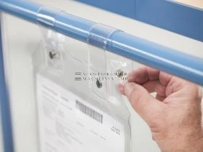 VisuFlex® magnetic pocket for tubes