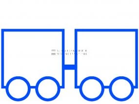 Value-stream magnet &quot;Internal Transport (Milkrun)&quot;, format: DIN A7 landscape