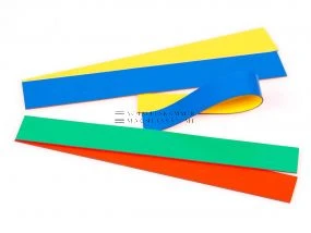 Magnetic foil, adhesive on both sides, L: 200 mm
