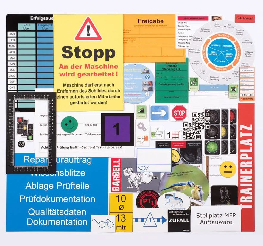 Magnetfolie Organisation