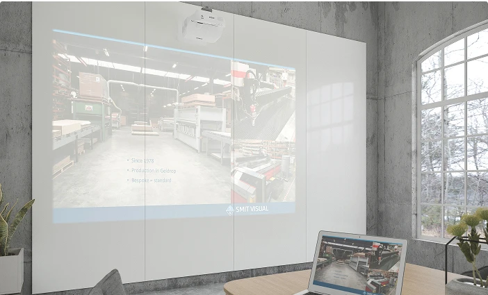 Matt-weiße Oberfläche