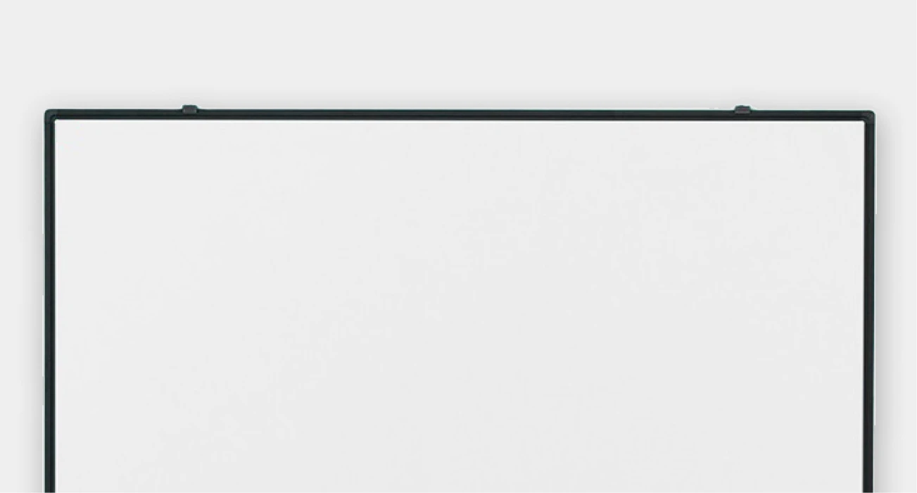 Weiß emaillierter Stahl (Keramik)